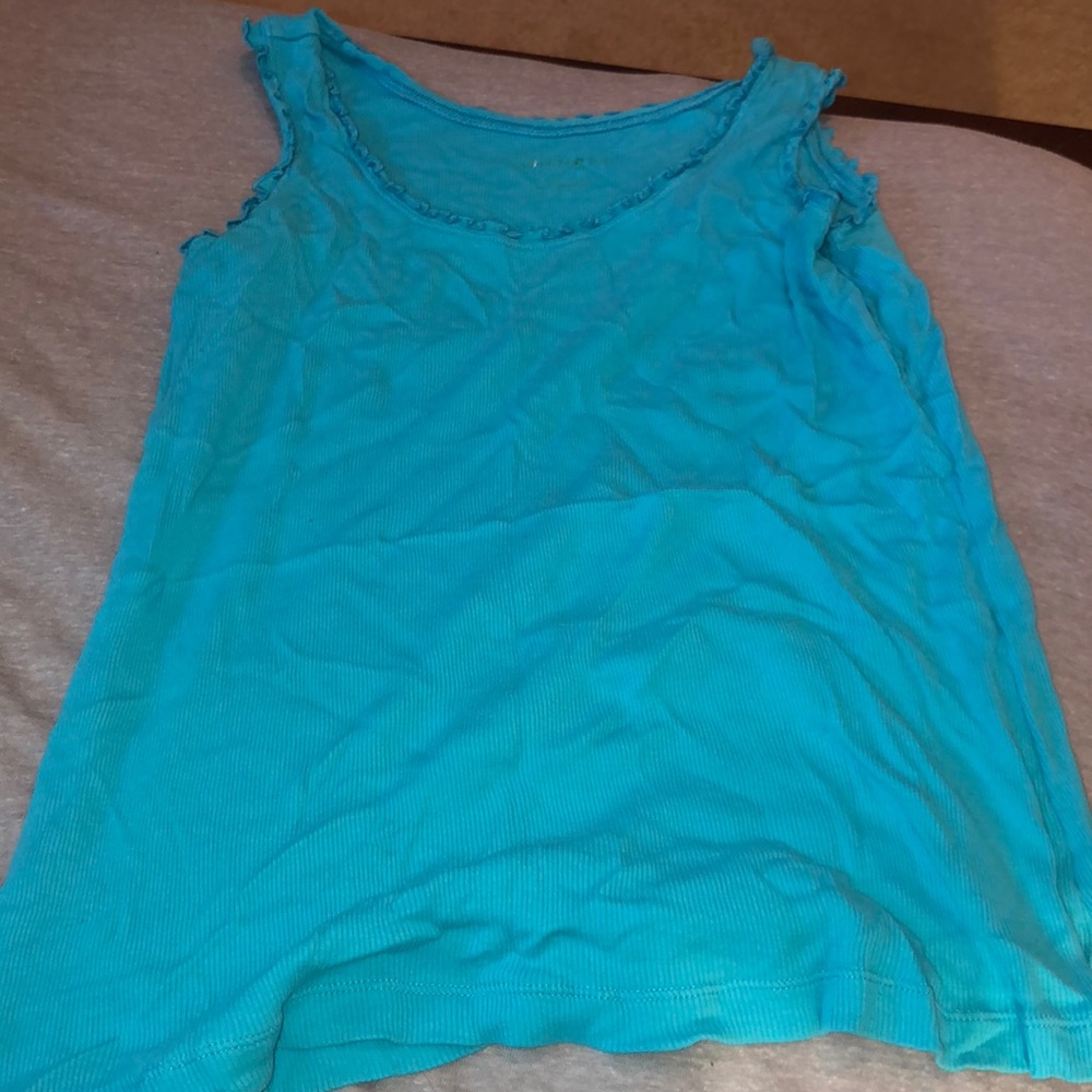Blue tank top
